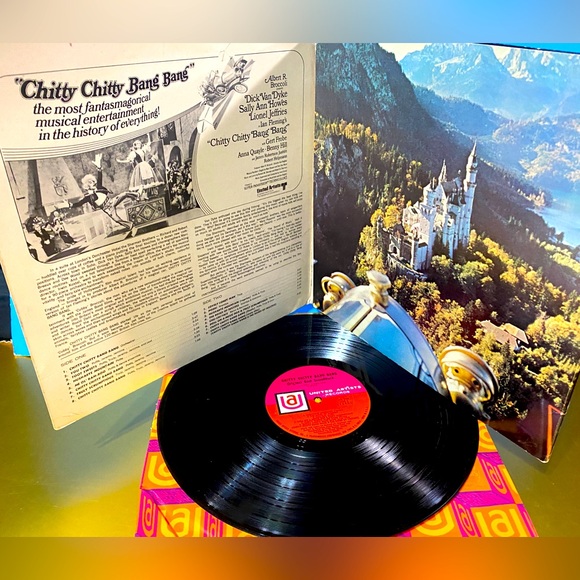 CHITTY CHITTY BANG BANG VTG 1965 ORIGINAL CAST SOUNDTRACK VINYL RECORD 12” RARE - Picture 15 of 15
